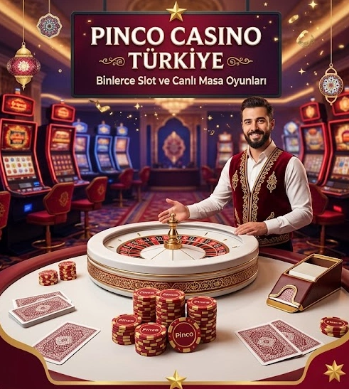 Pinco Casino Türkiye online casino oyunları bonuslar ve mobil erişim